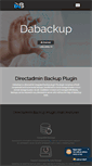 Mobile Screenshot of dabackup.com